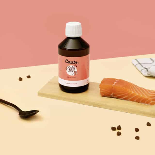 huile de saumon chat
