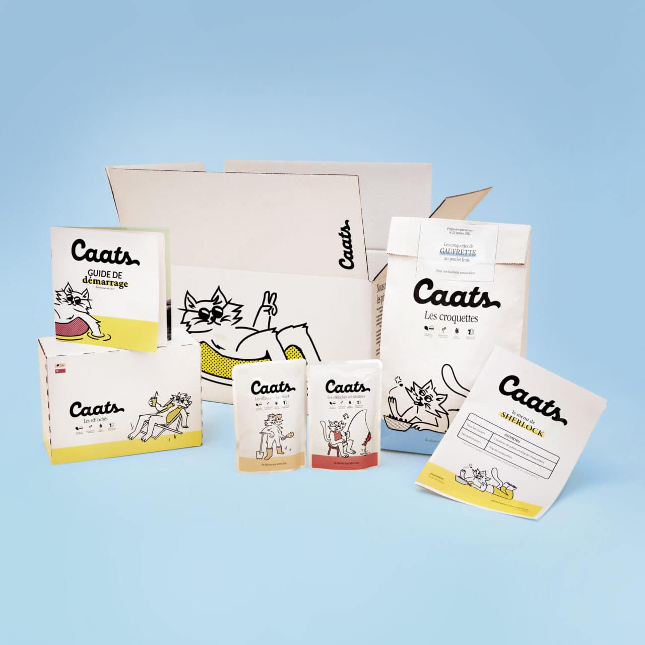 croquettes et pâtée pour chat sénior