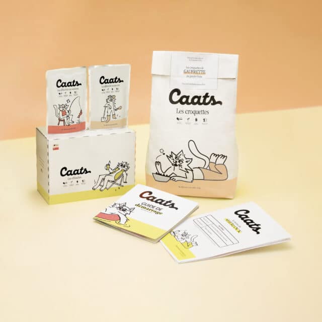 croquettes et pâté pour chaton