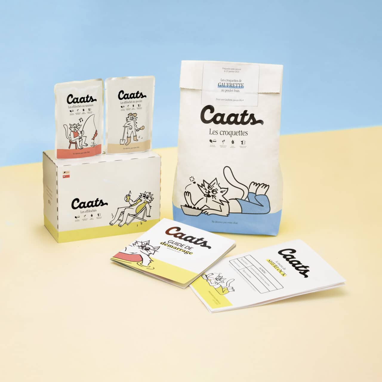 croquettes et pâtée pour chat sénior