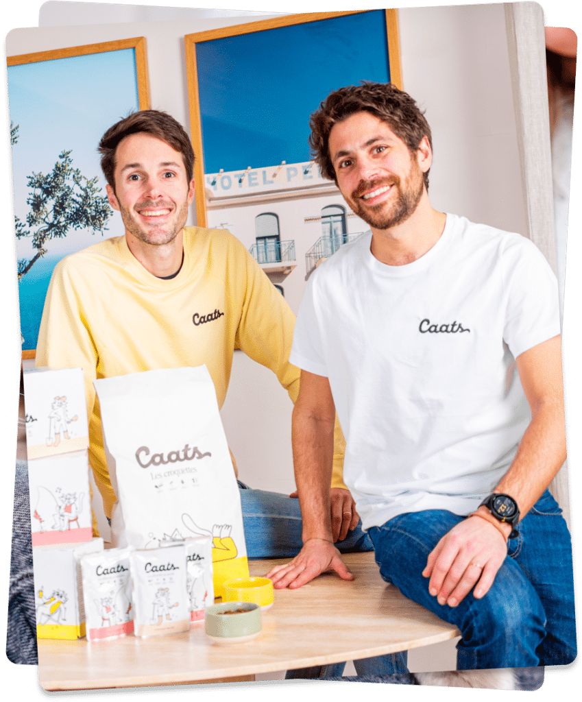 Tanguy et Mathias co-fondateur de la marque Caats