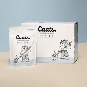 sachet de pâtée pour chat au cabillaud et en sauce