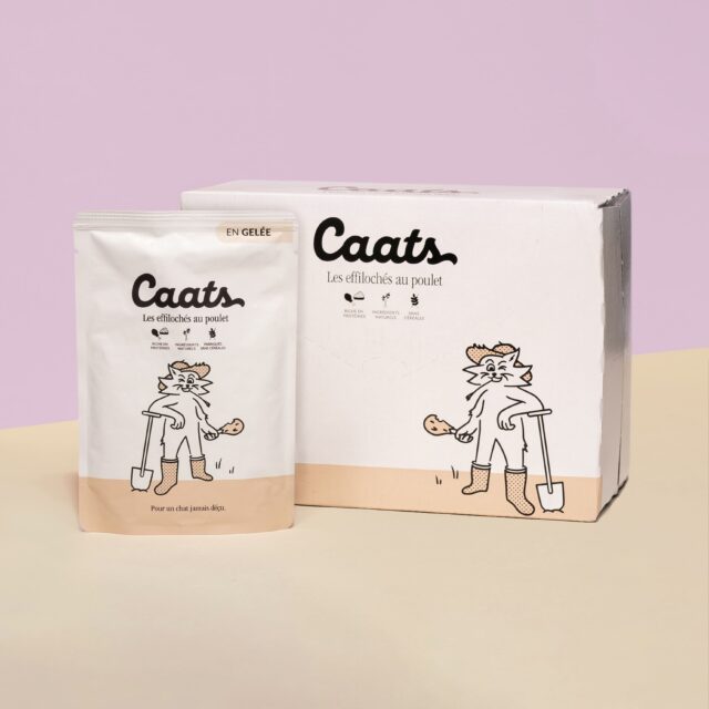 sachet de pâtée pour chat au poulet