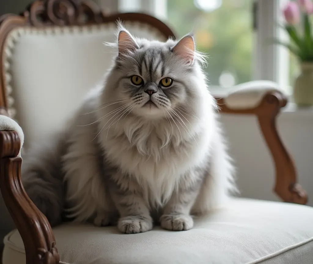 Chat persan chinchilla