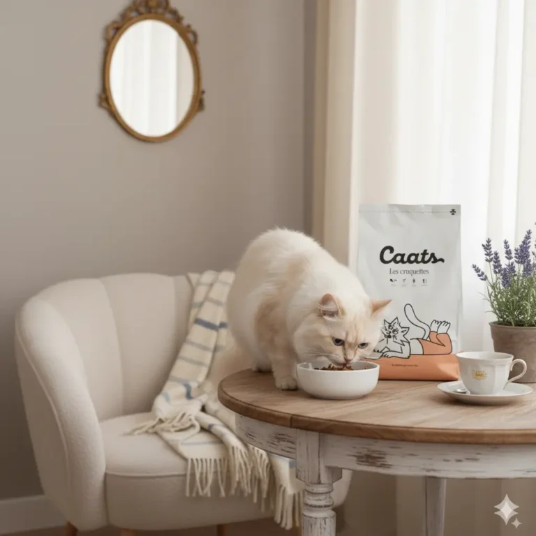 croquettes chat persan