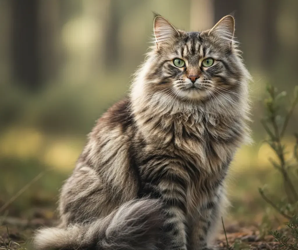 caractère du chat norvégien